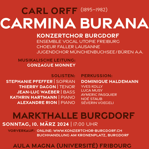 Featured image for “CARMINA BURANA”